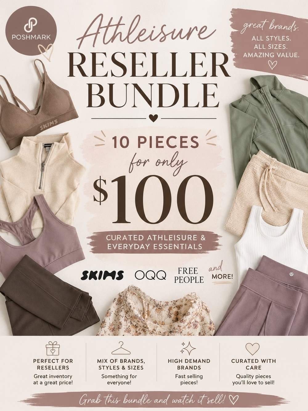 Athleisure Reseller Bundle - Neutral Mix